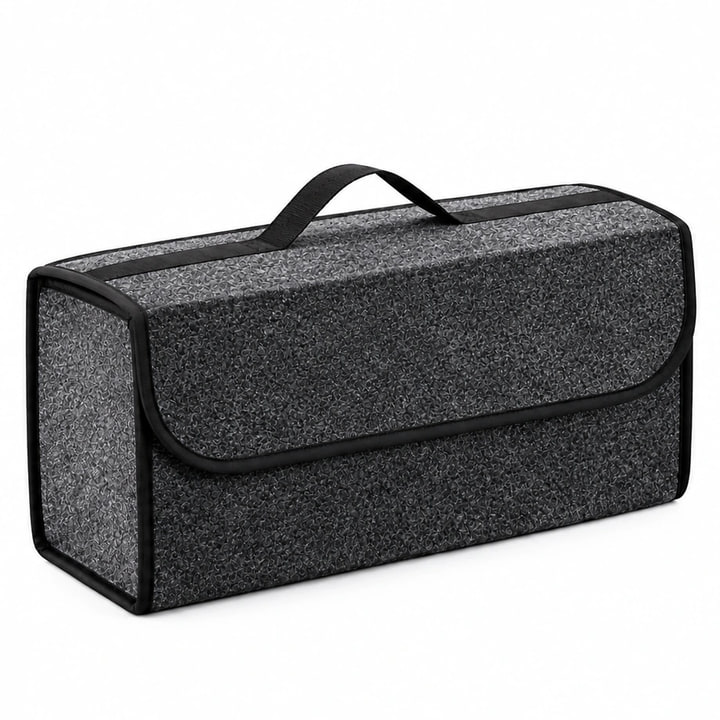 Bolso Maletín Organizador Baúl Maletero Auto Multiuso — color / variante Liso | Negro