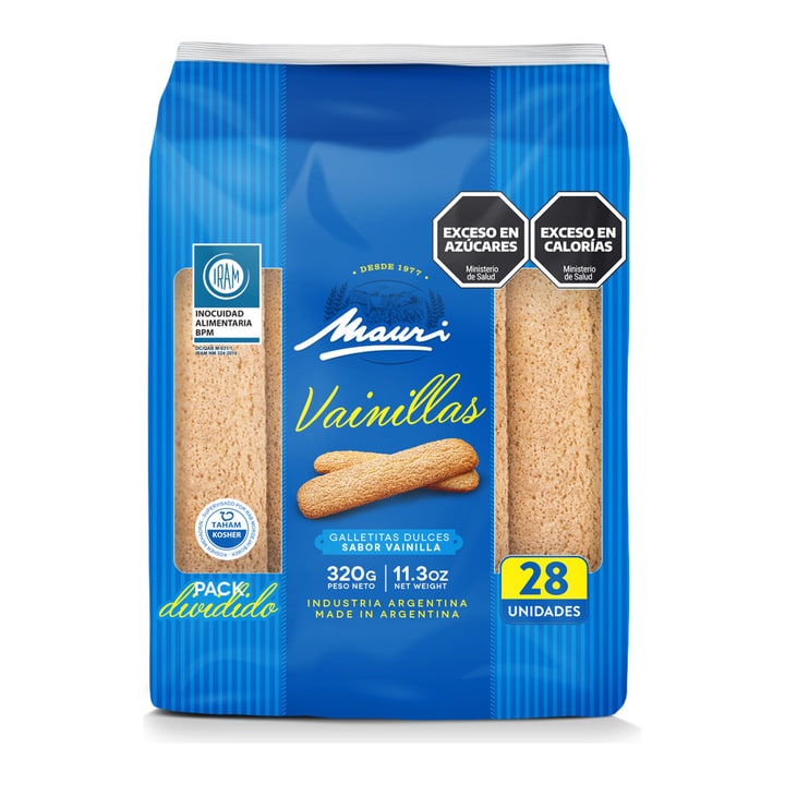 Vainillas 320 grs