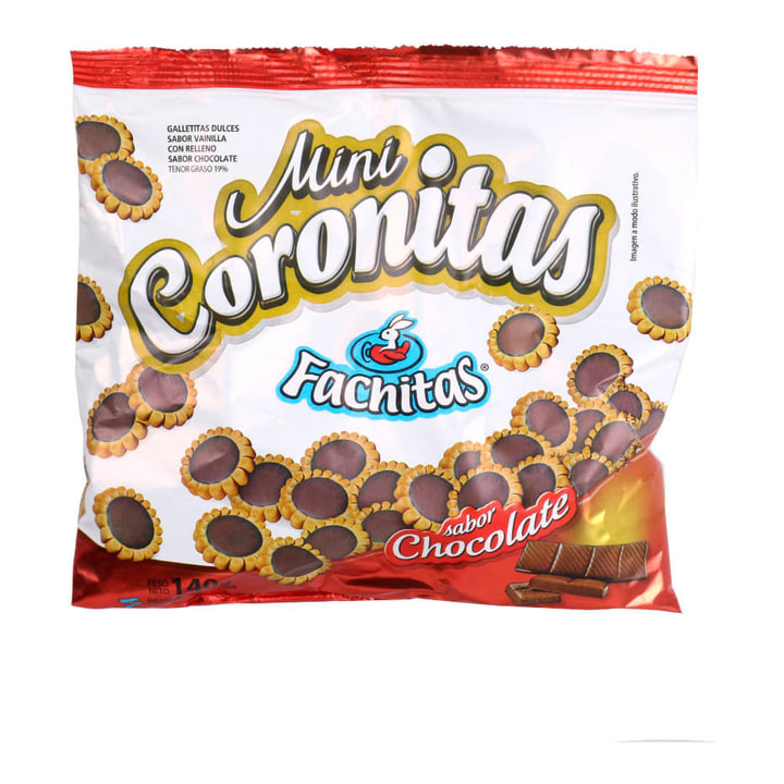 Coronitas chocolate 140 grs