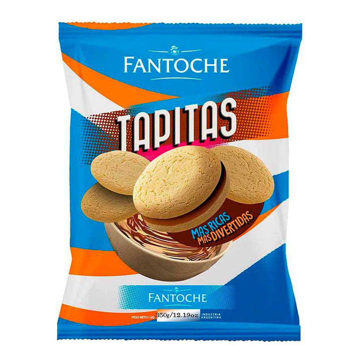 Tapitas de alfajor 350 gs