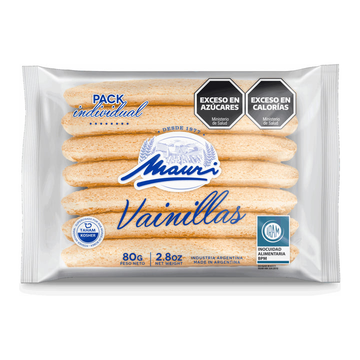 Vainillas 80 grs