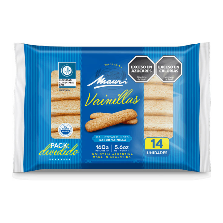 Vainillas 160 grs