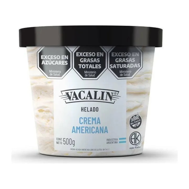 Pote 500 gr — sabor Crema americana