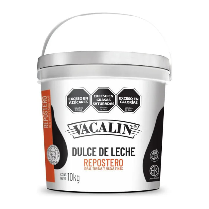 Dulce de Leche Vacalin Repostero 10 kg