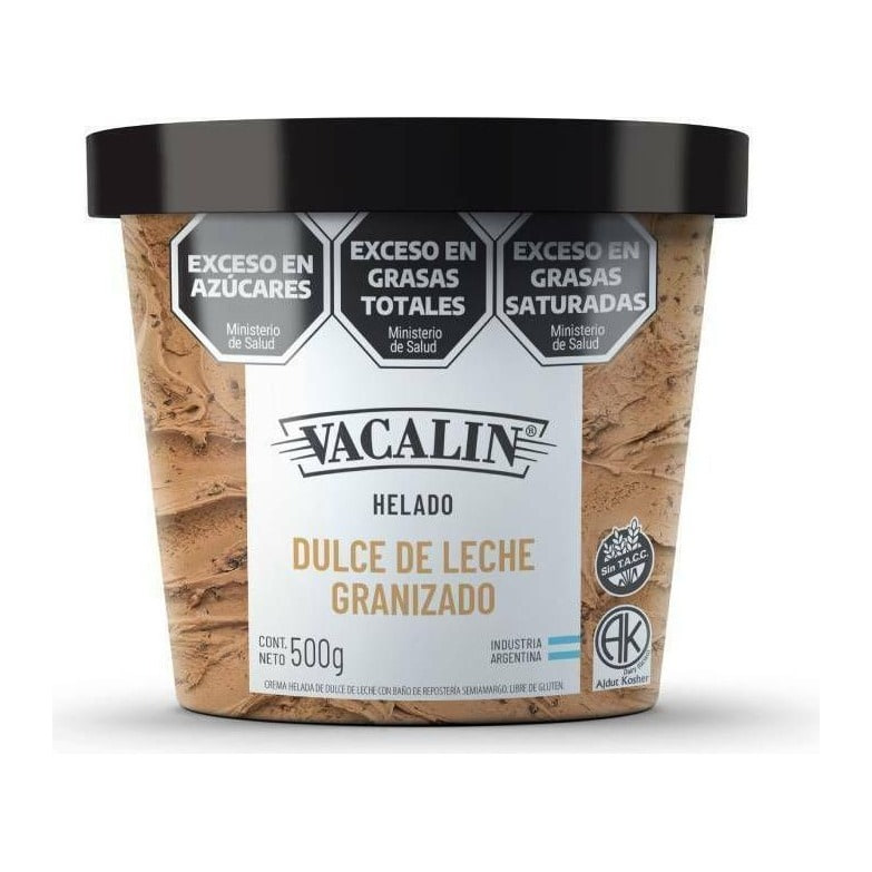 Pote 500 gr — sabor Dulce de leche granizado