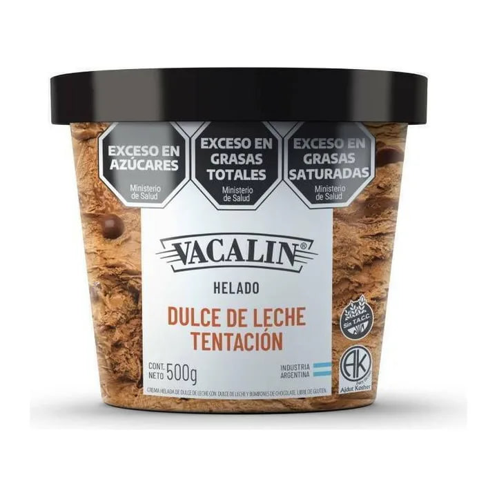 Pote 500 gr — sabor Dulce de leche tentación