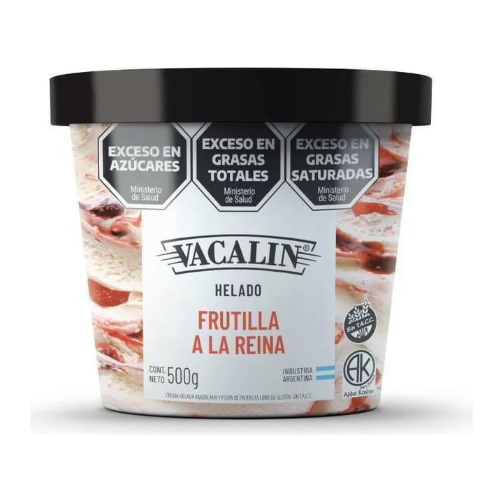 Pote 500 gr — sabor Frutilla a la reina