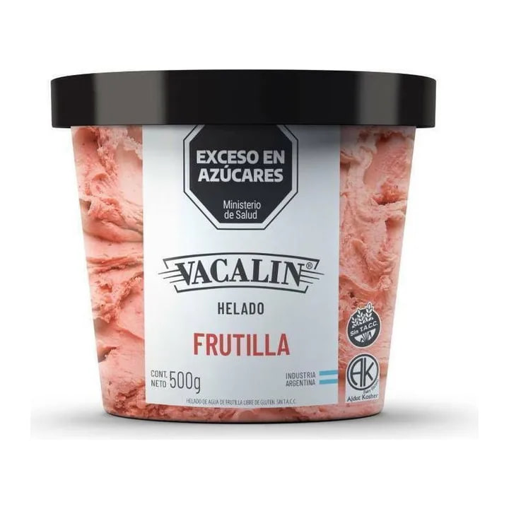 Pote 500 gr — sabor Frutilla al agua